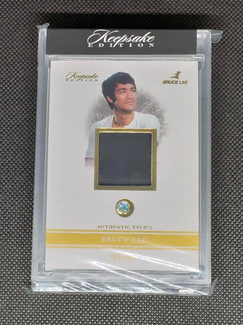 ブルース・リー Bruce Lee Gem Relic Card 50シリ keepsake edition